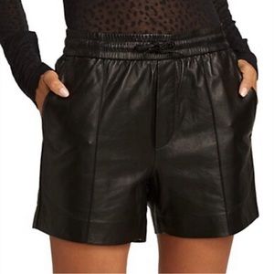 Rag & Bone Limited Edition Leather Shorts